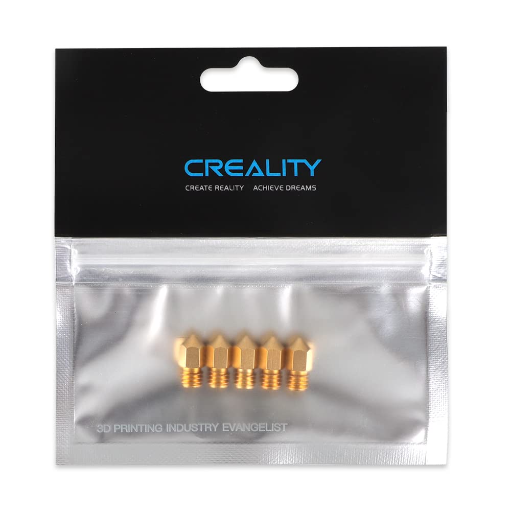 Creality Printer Ender 3 - Creality 3D プリンタ ノズル 0.2/0.3/0.4/0.5/0.6/0.8 ミリメートルホットエンド押出機ノズル