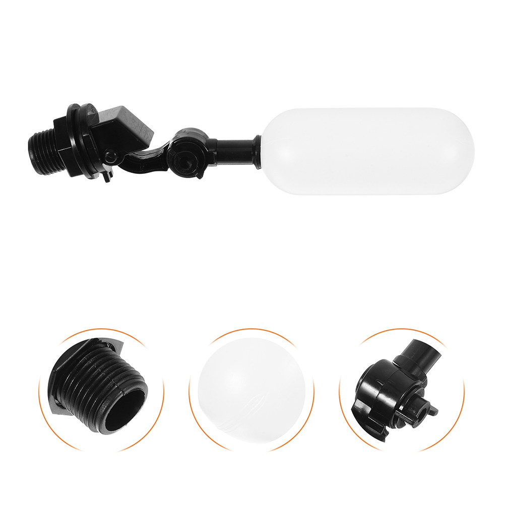 2個入り自動フロートボールバルブ プラスチック製ミニシャット - Float Ball Valve のレビューと価格